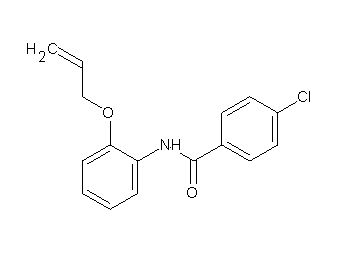 N-[2-(allyloxy)phenyl]-4-chlorobenzamide