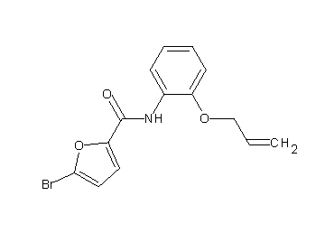 N-[2-(allyloxy)phenyl]-5-bromo-2-furamide
