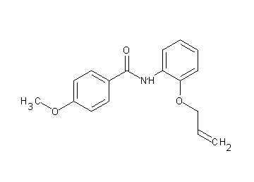 N-[2-(allyloxy)phenyl]-4-methoxybenzamide