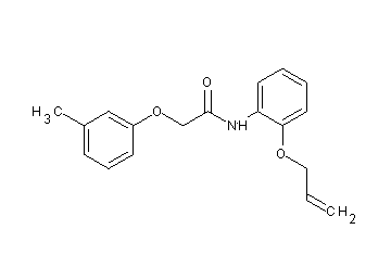 N-[2-(allyloxy)phenyl]-2-(3-methylphenoxy)acetamide