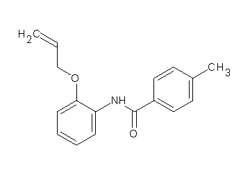 N-[2-(allyloxy)phenyl]-4-methylbenzamide