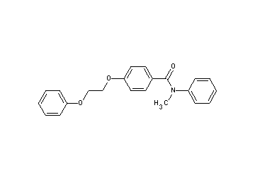 N-methyl-4-(2-phenoxyethoxy)-N-phenylbenzamide