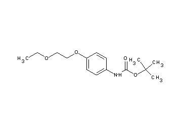 tert-butyl [4-(2-ethoxyethoxy)phenyl]carbamate