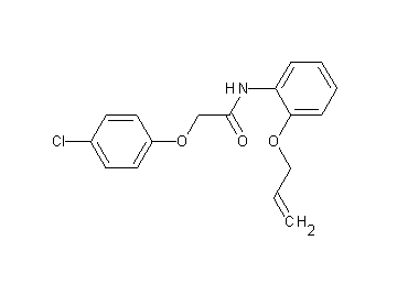 N-[2-(allyloxy)phenyl]-2-(4-chlorophenoxy)acetamide