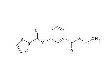 3-(ethoxycarbonyl)phenyl 2-thiophenecarboxylate
