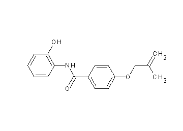 N-(2-hydroxyphenyl)-4-[(2-methyl-2-propen-1-yl)oxy]benzamide