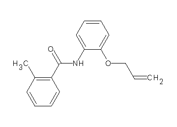 N-[2-(allyloxy)phenyl]-2-methylbenzamide