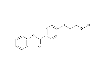 phenyl 4-(2-methoxyethoxy)benzoate