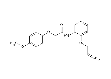 N-[2-(allyloxy)phenyl]-2-(4-methoxyphenoxy)acetamide