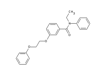 N-ethyl-3-(2-phenoxyethoxy)-N-phenylbenzamide