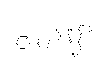 2-(4-biphenylyloxy)-N-(2-ethoxyphenyl)propanamide