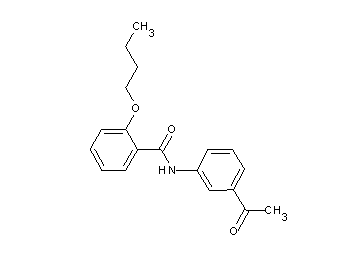 N-(3-acetylphenyl)-2-butoxybenzamide