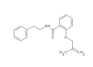 2-[(2-methyl-2-propen-1-yl)oxy]-N-(2-phenylethyl)benzamide