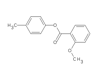 4-methylphenyl 2-methoxybenzoate