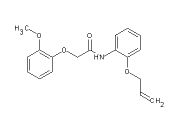 N-[2-(allyloxy)phenyl]-2-(2-methoxyphenoxy)acetamide