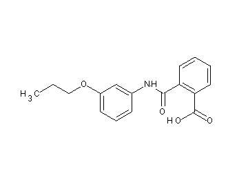 2-{[(3-propoxyphenyl)amino]carbonyl}benzoic acid