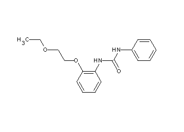 N-[2-(2-ethoxyethoxy)phenyl]-N'-phenylurea