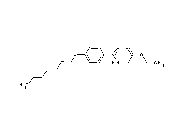 ethyl N-[4-(heptyloxy)benzoyl]glycinate