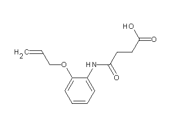 4-{[2-(allyloxy)phenyl]amino}-4-oxobutanoic acid