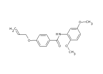 4-(allyloxy)-N-(2,5-dimethoxyphenyl)benzamide
