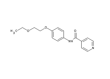 N-[4-(2-ethoxyethoxy)phenyl]isonicotinamide