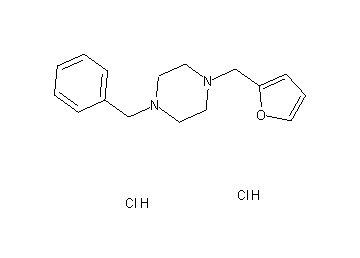 1-benzyl-4-(2-furylmethyl)piperazine dihydrochloride