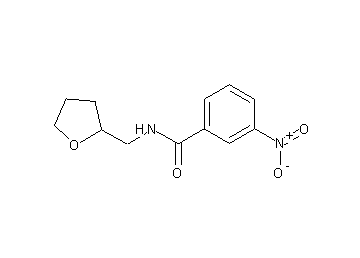 3-nitro-N-(tetrahydro-2-furanylmethyl)benzamide