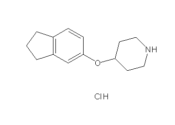 4-(2,3-dihydro-1H-inden-5-yloxy)piperidine hydrochloride