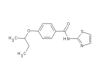 4-sec-butoxy-N-1,3-thiazol-2-ylbenzamide