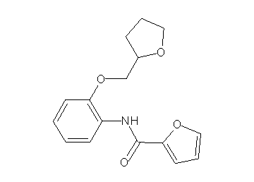 N-[2-(tetrahydro-2-furanylmethoxy)phenyl]-2-furamide