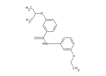N-(3-ethoxyphenyl)-3-isopropoxybenzamide - Click Image to Close