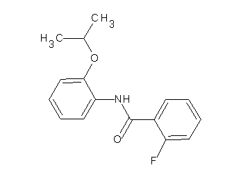 2-fluoro-N-(2-isopropoxyphenyl)benzamide