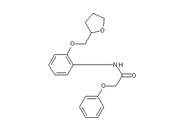 2-phenoxy-N-[2-(tetrahydro-2-furanylmethoxy)phenyl]acetamide