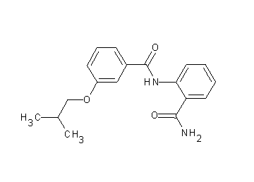 2-[(3-isobutoxybenzoyl)amino]benzamide