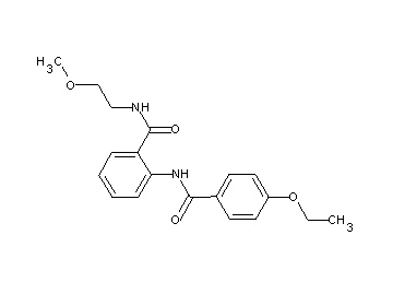 2-[(4-ethoxybenzoyl)amino]-N-(2-methoxyethyl)benzamide