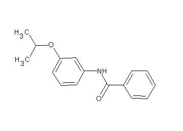 N-(3-isopropoxyphenyl)benzamide