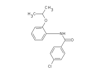 4-chloro-N-(2-isopropoxyphenyl)benzamide