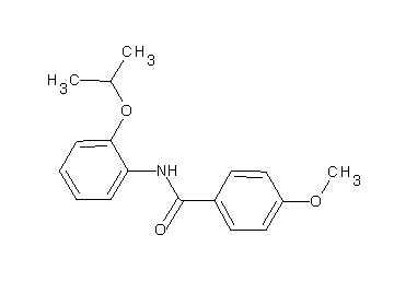 N-(2-isopropoxyphenyl)-4-methoxybenzamide