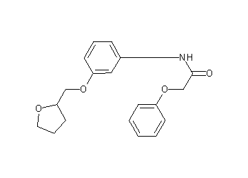 2-phenoxy-N-[3-(tetrahydro-2-furanylmethoxy)phenyl]acetamide