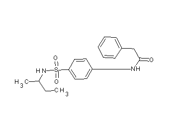 N-{4-[(sec-butylamino)sulfonyl]phenyl}-2-phenylacetamide