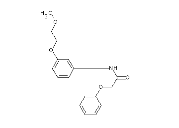 N-[3-(2-methoxyethoxy)phenyl]-2-phenoxyacetamide
