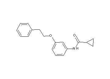 N-[3-(2-phenylethoxy)phenyl]cyclopropanecarboxamide