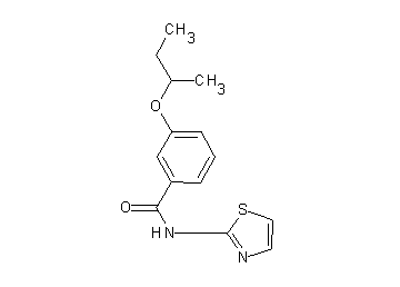 3-sec-butoxy-N-1,3-thiazol-2-ylbenzamide