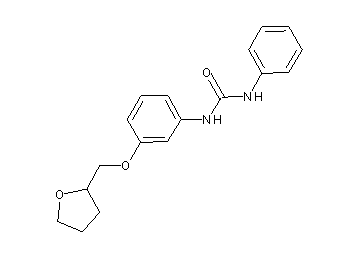N-phenyl-N'-[3-(tetrahydro-2-furanylmethoxy)phenyl]urea