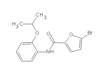 5-bromo-N-(2-isopropoxyphenyl)-2-furamide