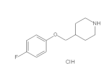 4-[(4-fluorophenoxy)methyl]piperidine hydrochloride