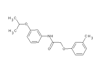 N-(3-isopropoxyphenyl)-2-(3-methylphenoxy)acetamide