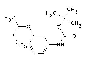 tert-butyl (3-sec-butoxyphenyl)carbamate