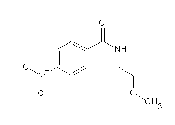 N-(2-methoxyethyl)-4-nitrobenzamide