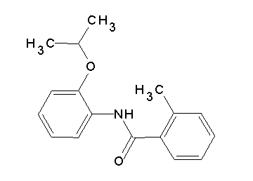 N-(2-isopropoxyphenyl)-2-methylbenzamide - Click Image to Close